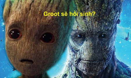 Giả thuyết Avengers 4: Groot đáng yêu sẽ "hồi sinh" từ rìu thần Stormbreaker của Thor?