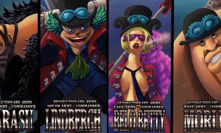 Vai trò của "tứ đại" chỉ huy Quân Đoàn Cách Mạng trong One Piece