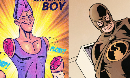 The Shit King và Arm-Fall-Off Boy: 2 "siêu anh hùng" sở hữu siêu năng lực tởm lợm và vô dụng nhất Comics