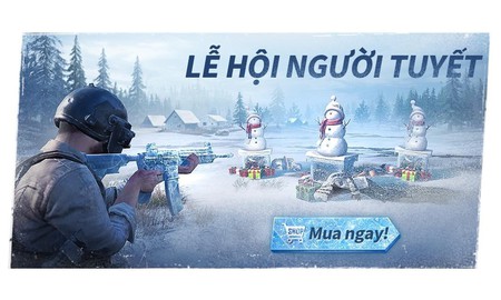 Chuỗi sự kiện lễ hội mùa đông hấp dẫn nhất năm đã có mặt tại PUBG MOBILE VN