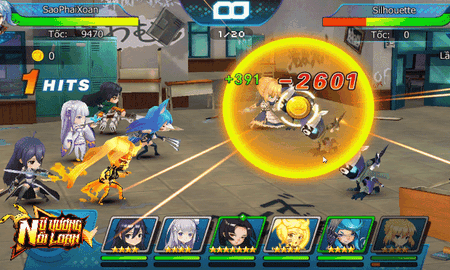 Tựa game manga này bắt người chơi vừa xuất skill, vừa phải "căn Perfect" như nhảy Au