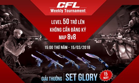 Cộng đồng xạ thủ bùng cháy với CFL Weekly Tournament