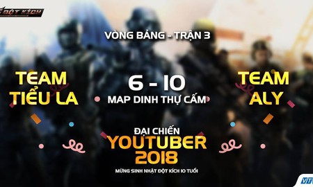 Đại chiến Youtuber Đột Kích: Pino và ALY gặp nhau tại Bán kết