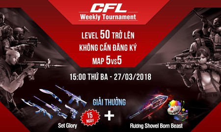 Rinh ngay xẻng Shovel Born Beast khi thi đấu giải CFL tuần vào 15h ngày 27/3