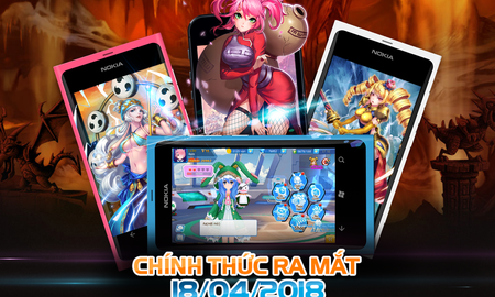 Nữ Vương Nổi Loạn: Game duy nhất biến mọi nhân vật Manga thành NỮ GIỚI chốt ngày ra mắt 18/04/2018