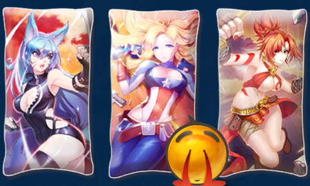 Chiều lòng các Otaku, tựa game Manga này có hẳn bộ sưu tập gối ôm nhân vật nữ cực “mát mẻ”