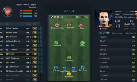 FIFA Online 3: Hướng dẫn cách luyện cầu thủ lên level 23 tiết kiệm nhất