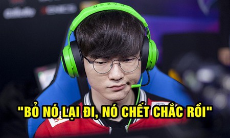 LMHT: Là người xúi Bang lao vào pha 1 cân 3, thế nhưng Faker lại nói với đồng đội rằng: "Bỏ nó đi, nó chết chắc rồi"