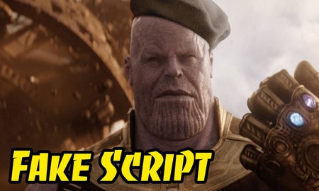 Để đảm bảo nội dung phim không bị tiết lộ, Marvel studio đã cung cấp "kịch bản" giả cho dàn diễn viên Avengers: Infinity War