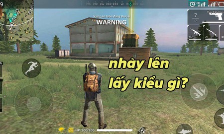 Free Fire: Tổng hợp 4 cách loot đồ từ hòm tiếp tế nếu nó ở trên nóc nhà
