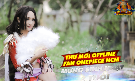 Hải Tặc Bóng Đêm tổ chức Big Offline Bắc Nam mừng sinh nhật 2 tuổi, hé lộ tướng mới - Shanks Tóc Đỏ