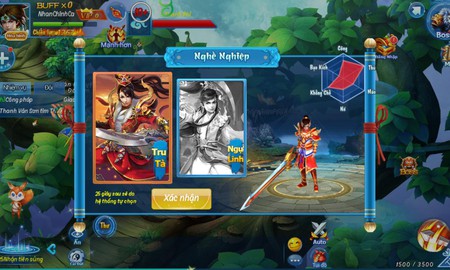 Với 4 class này, cứ 1 cặp game thủ Phi Tiên Mobile tuyên bố sẽ sinh 20 đứa con