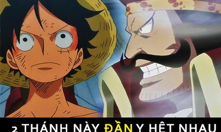 Cười bò với những chi tiết giống nhau cực "lầy" giữa Luffy và Vua Hải Tặc Roger do game thủ phát hiện