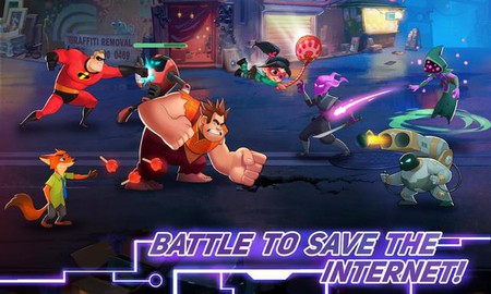 Disney Heroes: Battle Mode - Tựa game giải cứu thế giới với các siêu anh hùng Disney và Pixar