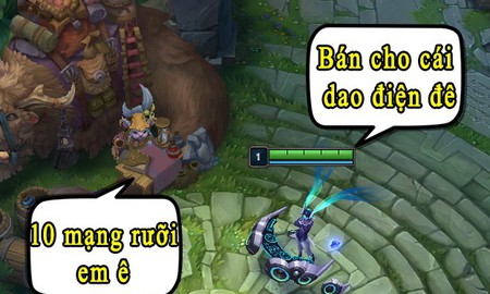 Chơi game này muốn hiền cũng không được, có những món đồ chỉ mua được bằng "mạng người"