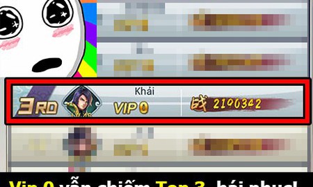 Cả thế giới ra đây mà xem, cao thủ Việt Nam sang nước ngoài chơi game, Vip 0 cũng đạt Top 3 chiến lực toàn server