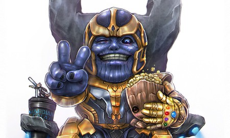 Tải ngay bộ ảnh nền Avengers "cute phô mai que" cho smartphone