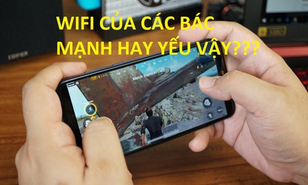 Chỉ với một thiết bị iOS, game thủ có thể kiểm tra độ mạnh yếu của wifi trước khi chiến PUBG Mobile