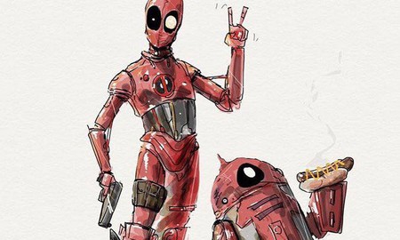 Ngất ngây với bộ ảnh Deadpool “sâu kiu” hết mức của 1 nghệ sĩ trẻ tài năng