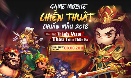 Game chiến thuật không main Thiên Hạ Anh Hùng đã chính thức mở landing, ấn định ra mắt 8/8