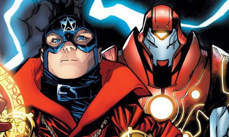 Iron Man "hợp thể" với Thor, Captain Ameria "dung hợp" với Dr.Strange: Tất cả đều có trong đầu truyện mới nhất của Marvel