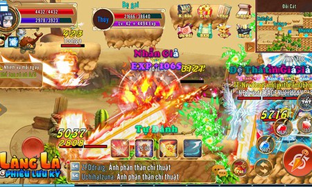 Làng Lá Phiêu Lưu Ký được các game thủ kỳ cựu dòng game MMORPG đánh giá rất cao