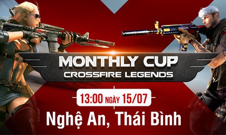 Xạ thủ CFL Nghệ An và Thái Bình hãy sẵn sàng cho Monthly Cup cuối tuần này