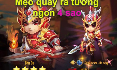 Streamer phát hiện ra mẹo quay ra tướng "xịn" 4 sao trong Thiên Hạ Anh Hùng khiến game thủ hoang mang