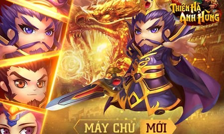 Vua game chiến thuật: Thiên Hạ Anh Hùng ra mắt server mới Trường An, tặng 500 Giftcode