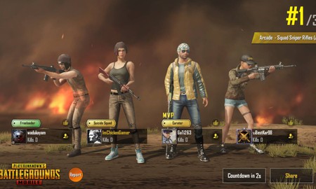 PUBG Mobile: Anh chàng khoe chiến tích đứng top 1 mà cả team không ai cần giết người