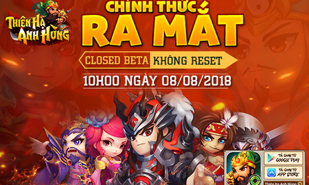 “Vua game chiến thuật Card Battle 2018” Thiên Hạ Anh Hùng chính thức ra mắt HÔM NAY, tặng tướng Triệu Vân