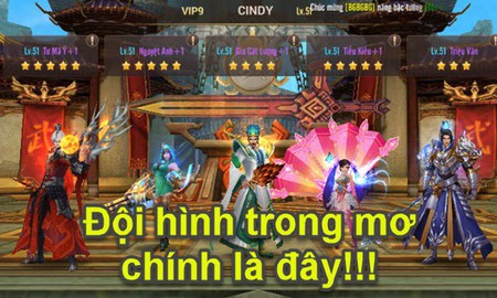 Vừa mở game được 2 ngày, Võ Thần Vô Song đã xuất siêu VIP sở hữu dàn tướng khủng “phê lòi mắt”