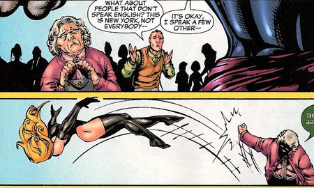 Comics Trivia: "Bà già thân thiện" Skrull đã từng đấm bay chị đại Captain Marvel trong truyện tranh