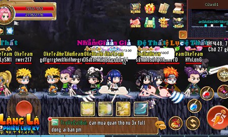 1001 lý do bạn nhất định phải vào gia tộc khi chơi Làng Lá Phiêu Lưu Ký