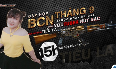 Vừa giành nút bạc, Youtuber Tiểu La lên ngay trụ sở VTC để trải nghiệm sớm phiên bản mới Đột Kích