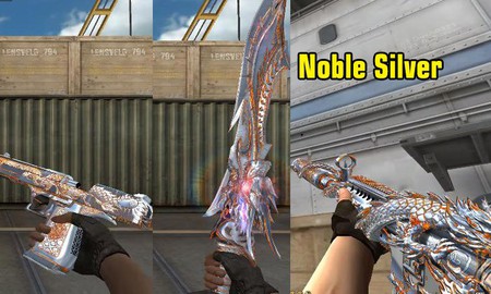 Đột Kích: Cận chiến Long Đao tiếp theo sẽ nằm trong bộ vũ khí mới mang tên Noble Silver
