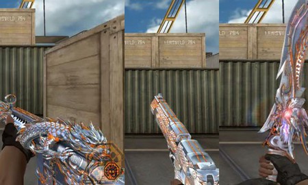 Đột Kích: 2 món vũ khí trong bộ Noble Silver được Tencent bán ở Shop MP