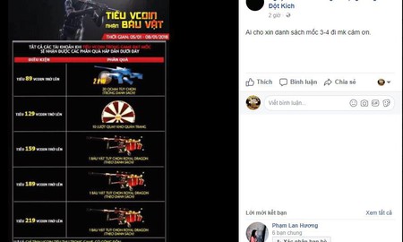 Đột Kích: Game thủ bất ngờ về sự hào phóng của nhà phát hành