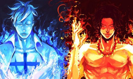 One Piece: Sự khác biệt giữa ngọn lửa "xanh" của Phượng Hoàng Marco và ngọn lửa "đỏ" của Hỏa Quyền Ace