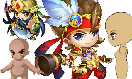 Không thể tin nổi: 100% tướng Tam Quốc đã được "phẫu thuật thẩm mỹ - trùng tu nhan sắc" trước khi đến tay game thủ Việt