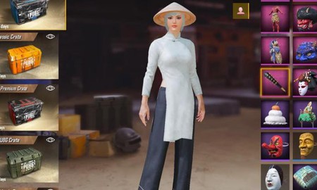 Áo dài và nón lá chính thức xuất hiện trong PUBG Mobile phiên bản Nhật