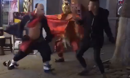 Kiếp nạn thứ 82: Tôn Ngộ Không cùng Trư Bắt Giới bị cảnh sát gô cổ về đồn vì tội... đánh người đi đường