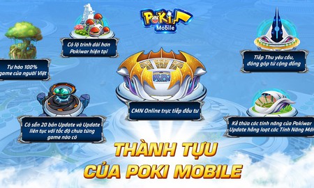 Poki Mobile ấn định thời gian Alpha Test ngày 9/10