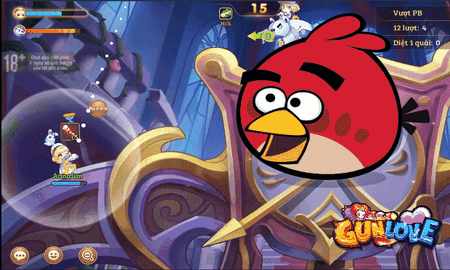 Gun Love đưa cách chơi kéo thả siêu "ez" trong Angry Bird lên tầm cao mới, tưởng dễ mà bắn hoài không trúng