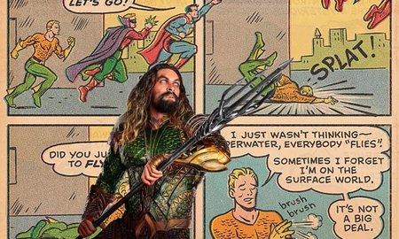 Có thể bạn chưa biết: Siêu anh hùng Aquaman thực ra có thể bay?