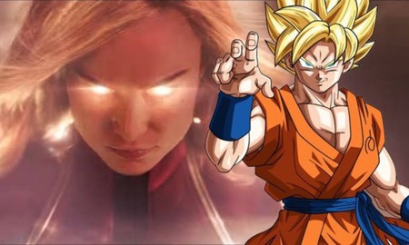 Cư dân mạng phấn khích khi thấy Captain Marvel "bật' chế độ Super Saiyan giống Goku trong Dragon Ball