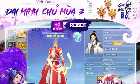 Tình Kiếm 3D – siêu giải đấu “Cực Phẩm Võ Học mùa 3” đã tìm ra được cái tên hoàn toàn xứng đáng với danh hiệu “Tân Đại Minh Chủ”