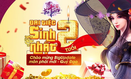 Đại tiệc sinh nhật Tru Tiên 3D Mobile 2 tuổi, game thủ “mỏi tay” nhận quà siêu trị giá 222 triệu