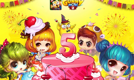 Server mới mừng sinh nhật Gunny Mobi 5 tuổi có gì đặc biệt?