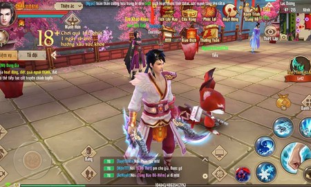 Game thủ “bốc số xếp hàng” chờ đăng nhập trong ngày ra mắt Tân Thiên Long Mobile